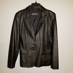 Leather jacket